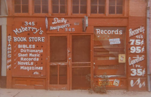 Maberry's Book Store, Beale Street, Memphis, Tennessee