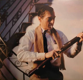 William Eggleston with Gun