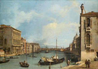 The Grand Canal from the Campo San Vio