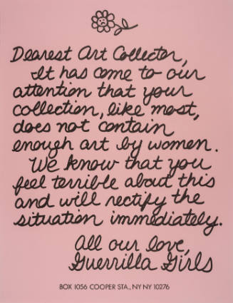 Dearest Art Collector