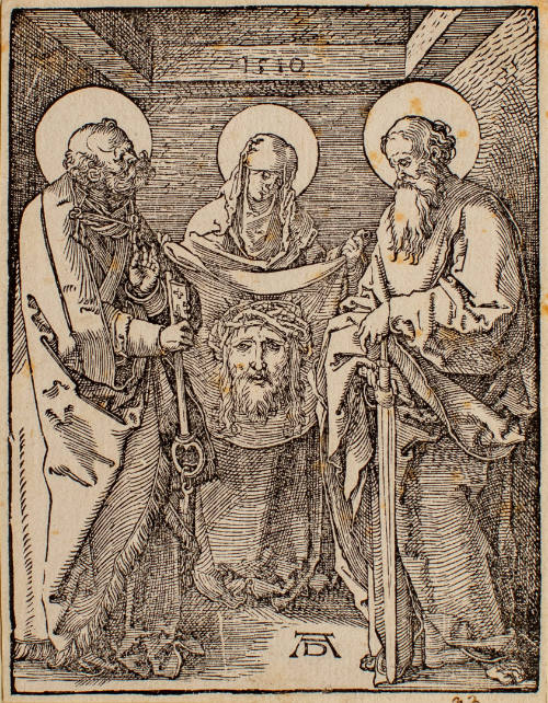 St. Veronica between Sts. Peter and Paul