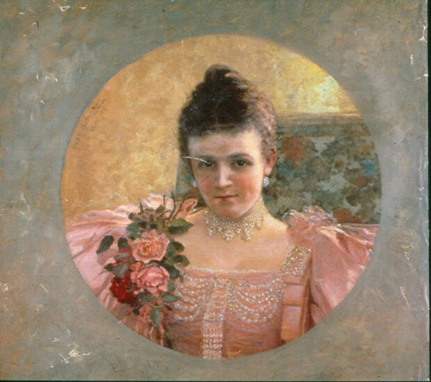Portrait of Lady with Corsage
