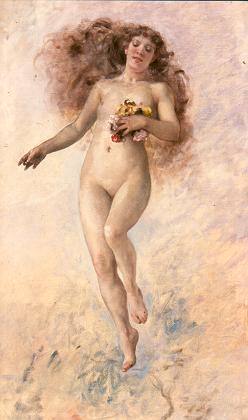 Nude Ascending, Study for "Perfume"