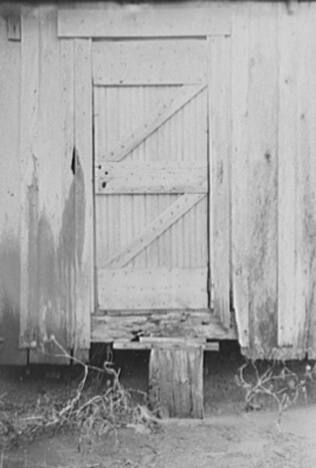 Back Door of a  Sharecropper's House, Pace, Mississippi