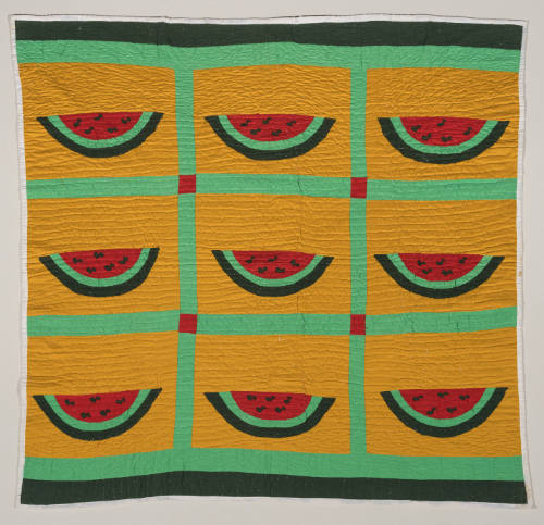 Quilt, Watermelon Pattern