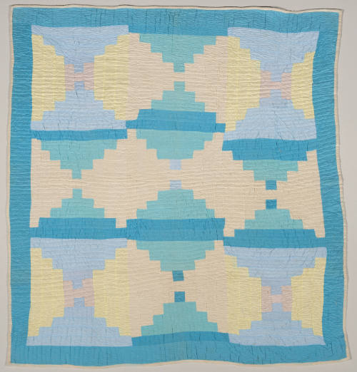 Quilt, Blue Patchwork