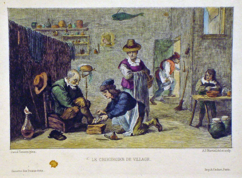Le chirurgien de village (17th C.)