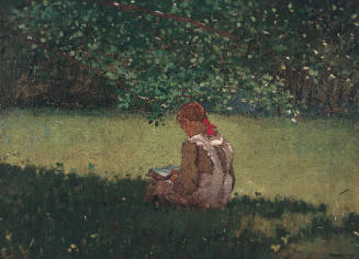 Reading by the Brook