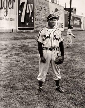 One of the Early Greats of the Negro Baseball Leagues, Neil Robinson of the Memphis Red Sox, Martin's Stadium, Memphis