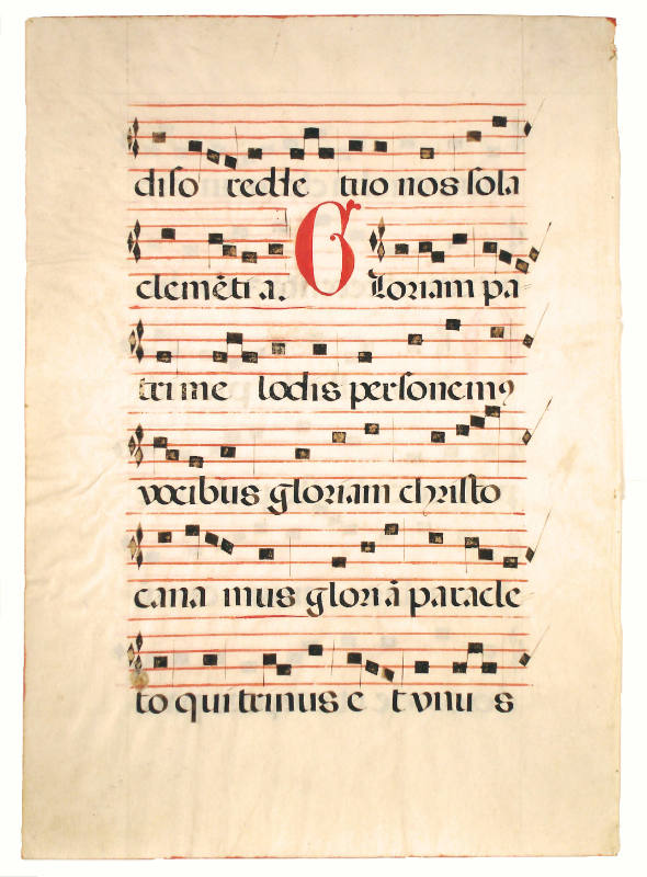 Leaf from a Hymnal