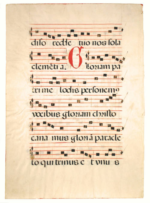 Leaf from a Hymnal