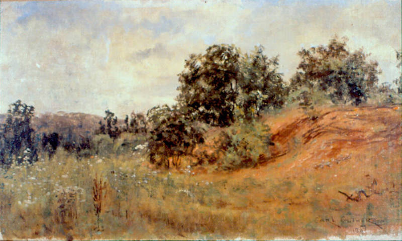 Small Hill with Trees, Maryland