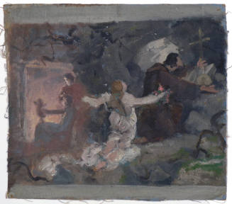 Compositional Study for The Temptation of St. Anthony