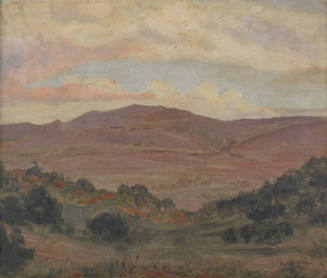 Landscape with Distance Hills, South Africa