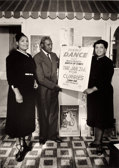 Currie's Supper Club, Susie and Johnnie Currie, and Bernadette Hayes