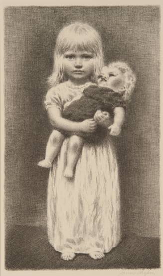 The Little Girl with a Doll