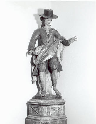 Standing Male Figure, possibly a Shepherd