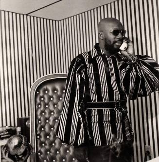 Isaac Hayes, Inside Office at Stax, Memphis