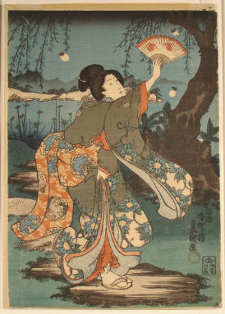 Woman Chasing Fireflies