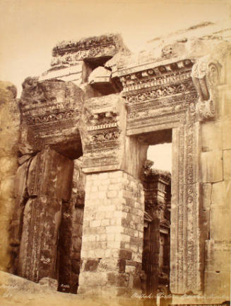 Entrance to The Temple of Jupiter, Balbek