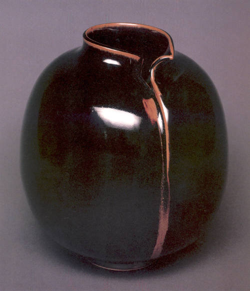 Vase with Cut Rim