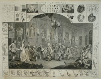 Analysis of Beauty, Plate II (A Country Dance)