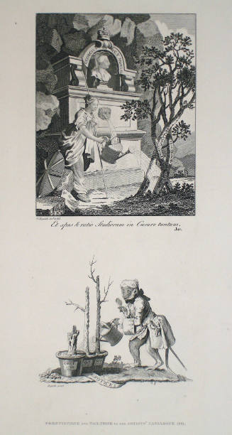 Frontispiece and Tail Piece to the Artist's Catalog