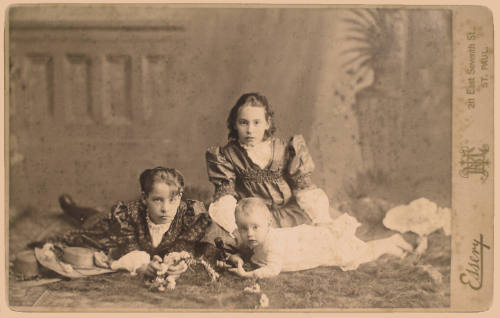 Portrait of the Gutherz Children: Suzanne, Godfriede, and Marshall