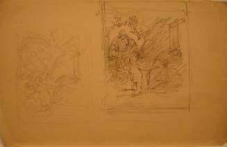 Two Compositional Studies for "The Temptation of St. Anthony"