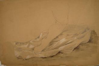 Leg and Drapery Study for "The Temptation of St. Anthony"