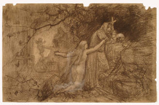 Compositional Study for "The Temptation of St. Anthony"
