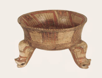 Tripod Bowl with Armadillo-head Legs