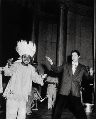 Rufus Thomas and Elvis Presley, WDIA Goodwill Revue, Memphis