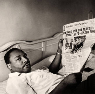 Dr. King, Room 307 of the Lorraine Motel after the March Against Fear, Memphis