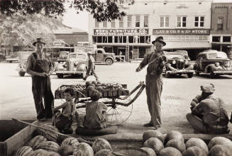 Melon Salesman and Fiddle, Scott, Mississippi