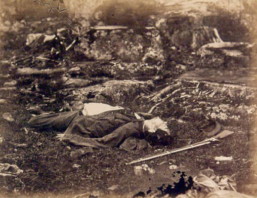 A Sharpshooter's Last Sleep, Gettysburg, Pennsylvania