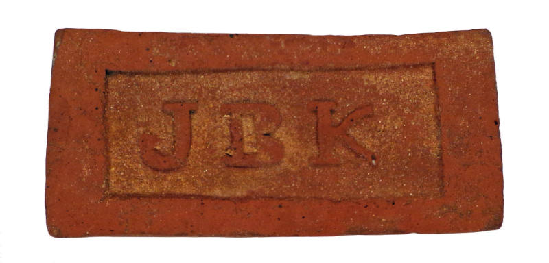 Brick Imprinted with Apotropaic Symbols (J B K)