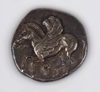 Slater with Pegasus with Curled Wing (obverse), Quadripartite Incuse (reverse)
