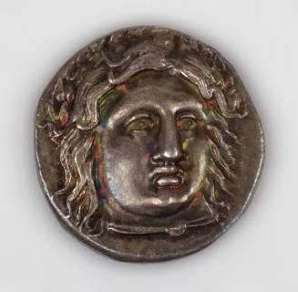 Didrachm with Apollo (obverse), Zeus Labraundos (reverse)