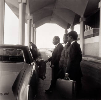 Martin Luther King, Jr. and Reverend Abernathy, Day Before Assassination, Memphis Airport