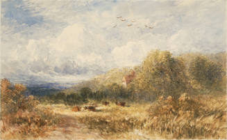 Untitled [Landscape with Herd of Cows]