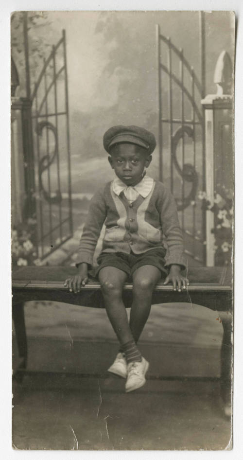 [Joe Robinson seated in studio, Columbia, SC]