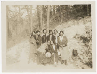 [Group of women outdoors, Hot Springs, AR]
