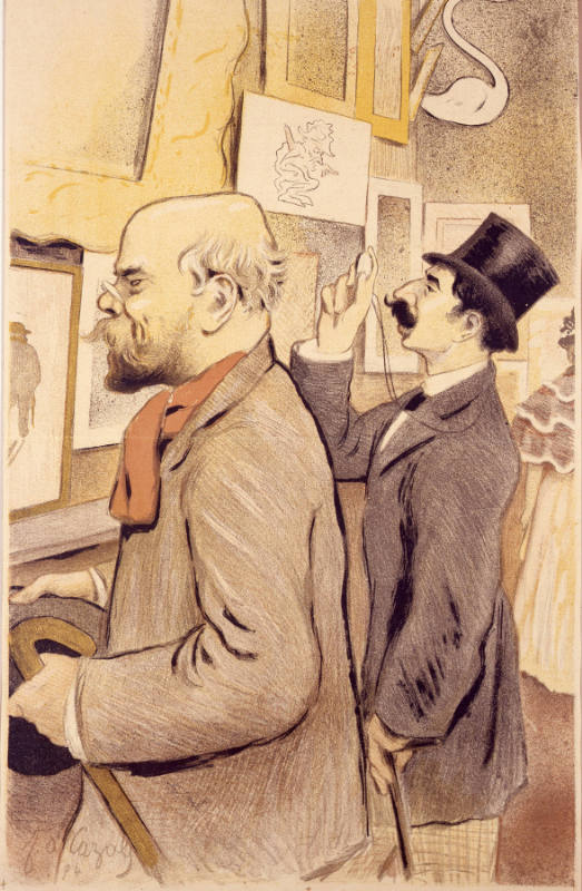 Poster for the Seventh Salon Des Cent
