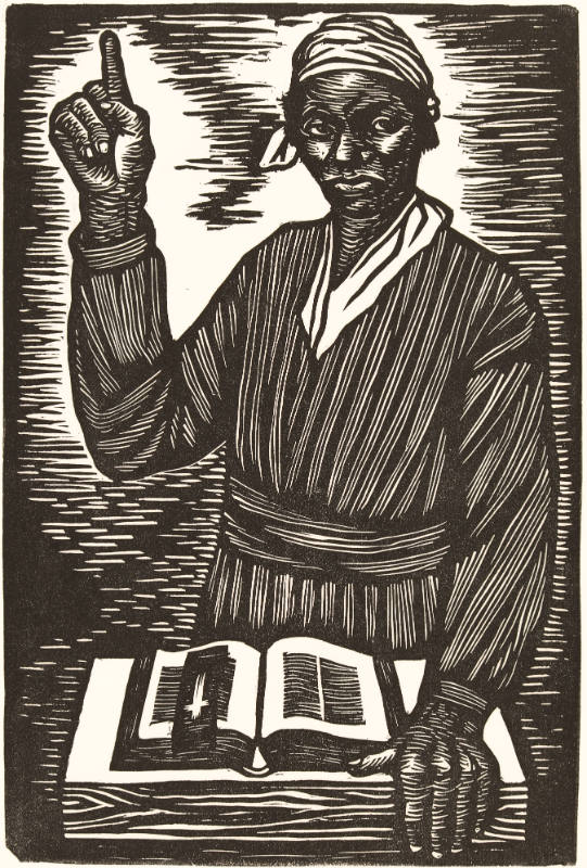 In Sojourner Truth I fought for the rights of women as well as Blacks.