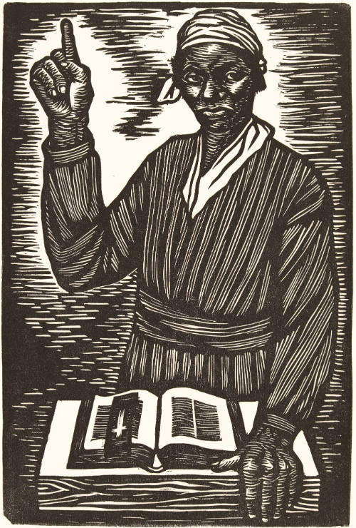 In Sojourner Truth I fought for the rights of women as well as Blacks.