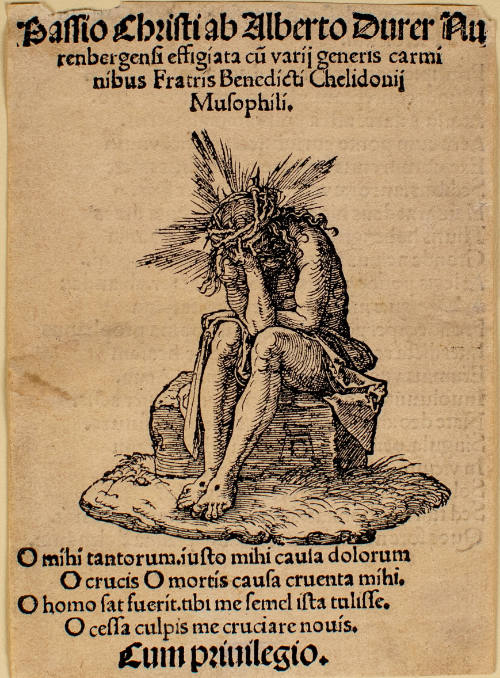 Man of Sorrows Seated