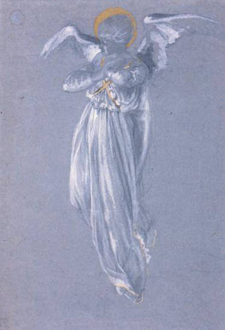 Draped Female Figure Study for "Light of The Incarnation"