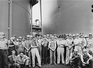 Workers at Safety Meeting, Wilson Dam, Alabama (Tennessee Valley Authority -TVA)