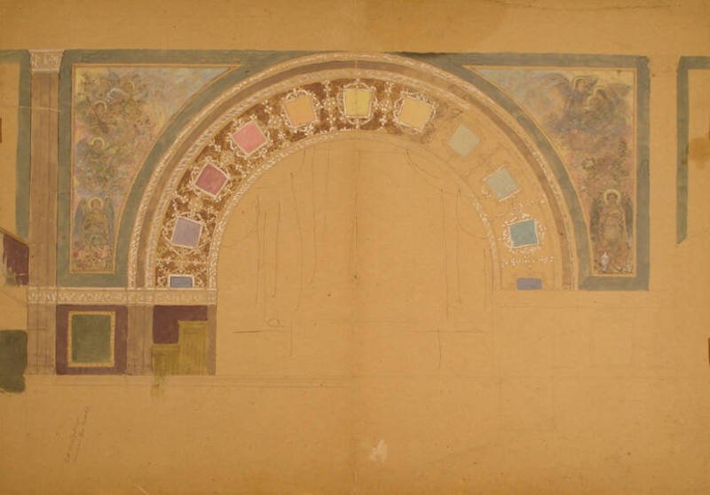 Design Study for The Peoples' Church, St. Paul, Minnesota